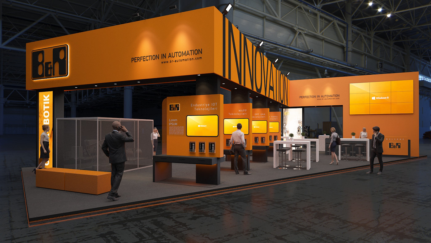 工程機(jī)械展臺設(shè)計(jì)